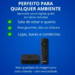 Conversor Digital Full HD Aquário c/ Controle Remoto HDMI/AV – Canais Abertos na TV - Imagem 5