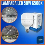 Lâmpada LED 50W 6500K Blumenau – E27 Bivolt | Luz Branca Fria, Alta Eficiência