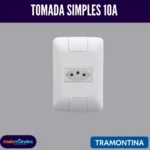 Monte seu Kit Tramontina Aria 4x2 – Tomadas e Interruptores – Tomada Simples 10A