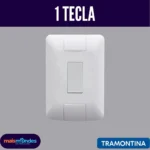 Monte seu Kit Tramontina Aria 4x2 – Tomadas e Interruptores – 1 Tecla