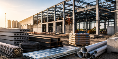 Construção Industrial o que é, características e materiais essenciais para uma obra industrial